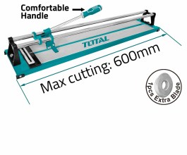 TOTAL TILE CUTTER 60CM THT576004 TOTAL ΧΕΙΡΟΚΙΝΗΤΟΣ ΚΟΦΤΗΣ ΠΛΑΚΙΔΙΩΝ 60CM THT576004